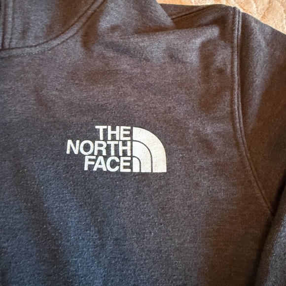 The North Face Men's Charcoal Hoodie size L - Picture 2 of 4